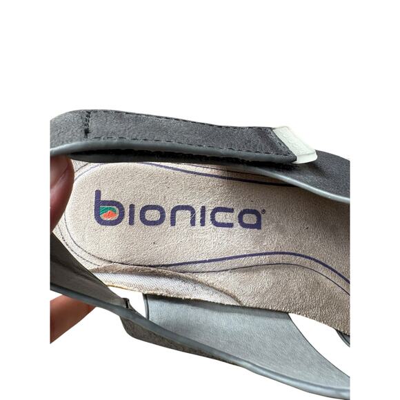 Bionica Black Ankle Strap Orleans Platform Sport Sandal - 8 - Picture 7 of 9